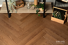 Виниловый ламинат Vinilam Parquet Herringbone Glue 2,5 мм LVT GD11200 Паркет Винсент Glue (2.79 м²)