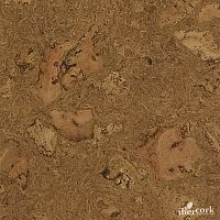 Пробковое покрытие IberCork Леон Маррон 6 SG с фаской (1,98 м²)